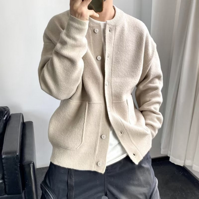 Asger - Afslappet Strikcardigan