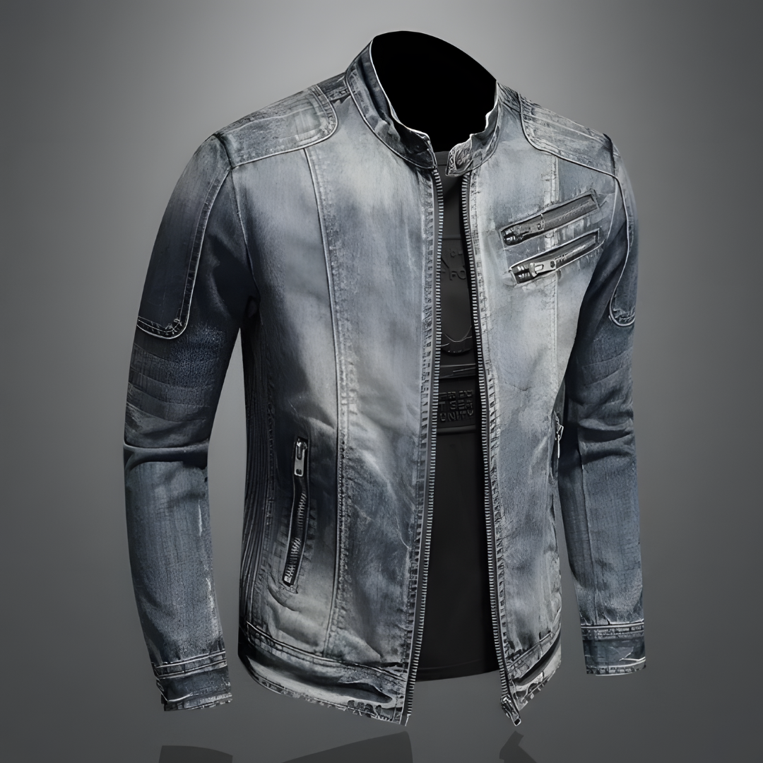 Ricky - Tidløs Biker Jakke