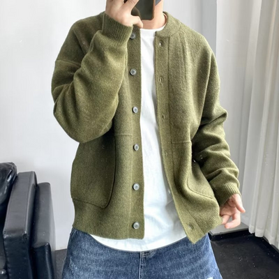 Asger - Afslappet Strikcardigan
