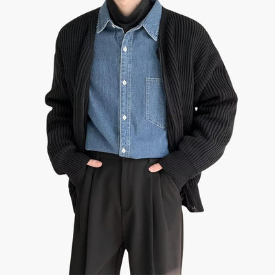 Nohr - Komfortabel Strik Cardigan