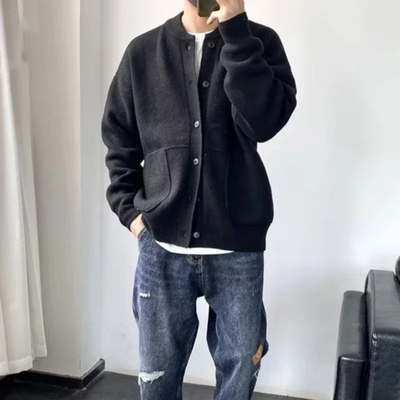Asger - Afslappet Strikcardigan